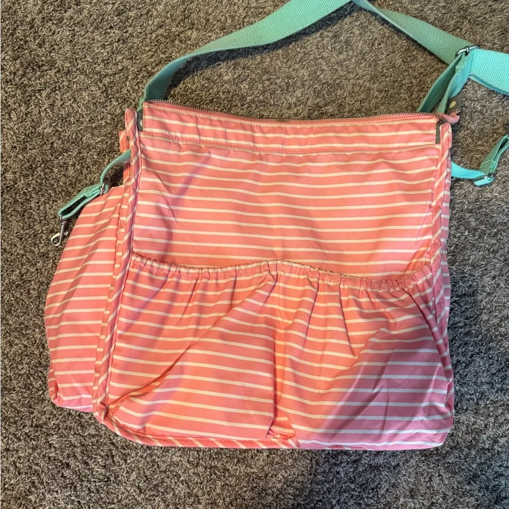 Matilda Jane Diaper Bag Floral and polka dots